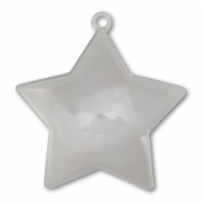 Ornament transparant star Transparent