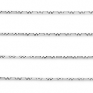 Benodigdheden van Stainless steel Roestvrij staal (RVS) jasseron rectangle Silver