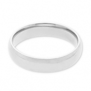 Ringen van Stainless steel Roestvrij staal (RVS) Silver