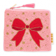 BY31&reg; Etui bow Light pink-red-gold