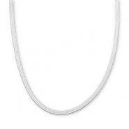 BY31&reg; Kettingen van Stainless steel Roestvrij staal (RVS) snake Silver