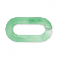 Acryl losse schakels 20mm Jade green