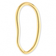 Benodigdheden van Stainless steel Roestvrij staal (RVS) tussenstuk oval Gold