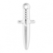 Bedels van Stainless steel Roestvrij staal (RVS) dagger Silver