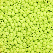 Rocailles 6/0 (4mm) Lime yellow