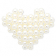 Statement hangers heart White