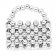 Statement hangers handbag Silver