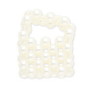 Statement hangers handbag White