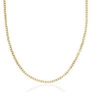 Schakelkettingen van Stainless steel Roestvrij staal (RVS) Goud