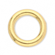 Benodigdheden van Stainless steel Roestvrij staal (RVS) dichte ring 8mm Gold