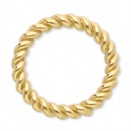 Benodigdheden van Stainless steel Roestvrij staal (RVS) dichte ring 12mm Gold