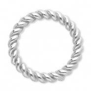 Benodigdheden van Stainless steel Roestvrij staal (RVS) dichte ring 12mm Silver