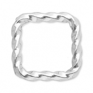 Benodigdheden van Stainless steel Roestvrij staal (RVS) tussenstuk square Silver