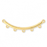 Benodigdheden van Stainless steel Roestvrij staal (RVS) tussenstuk arch with 5 loops Gold