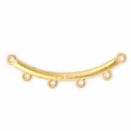 Benodigdheden van Stainless steel Roestvrij staal (RVS) tussenstuk arch with 4 loops Gold