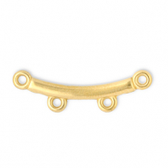Benodigdheden van Stainless steel Roestvrij staal (RVS) tussenstuk arch with 2 loops Gold