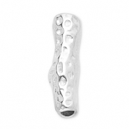 Kralen van stainless steel Roestvrij staal (RVS) tube Silver