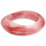 Armbanden bangle resin Pink
