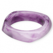 Armbanden bangle resin Purple