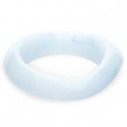 Armbanden bangle resin Light blue