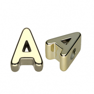 Acryl letterkralen letter A Gold
