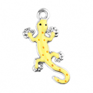 Bedels van Stainless steel Roestvrij staal (RVS) salamander Silver-yellow-red
