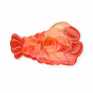 Haaraccessoires haarklem lobster Red-gold