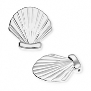 Metaal bedels DQ® shell Antiek zilver (nikkelvrij)