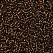 Miyuki 15/0 rocailles Dk Topaz Silver Lined 15-0005