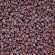 Miyuki 11/0 rocailles Transparant Matte Smoky Amethyst 11-142FR