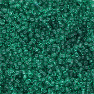 Rocailles 8/0 (3mm) Transparent green