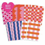 BY31® Kaartjes voor sieraden assorted Multicolour