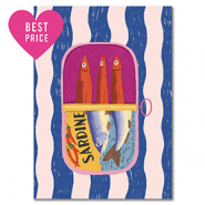 BY31® Kaartjes voor sieraden "Sardine" Blue-white