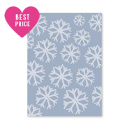 Kaartjes voor sieraden snow Blue-light blue