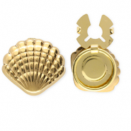 Button covers van Stainless steel Roestvrij staal (RVS) shell Gold