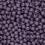 6 mm kralen van DQ acryl shiny Purple haze 18-3718 TCX