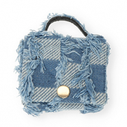 Statement hangers handbag denim-look Denim blue