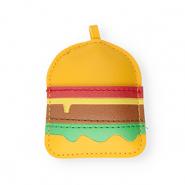 Statement hangers hamburger Dark yellow-green-brown-red
