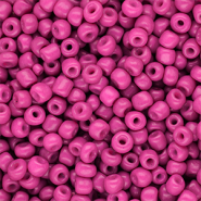 Rocailles 6/0 (4mm) Hot pink