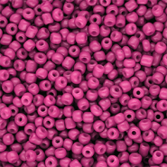 Rocailles 8/0 (3mm) Hot pink