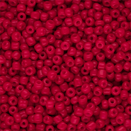 Rocailles 8/0 (3mm) Red
