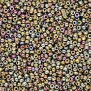 Rocailles 12/0 (2mm) Metallic shine multicolour galaxy