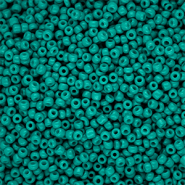 Rocailles 12/0 (2mm) Teal green