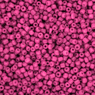 Rocailles 12/0 (2mm) Hot pink