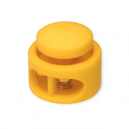 Gekleurde onderdelen koordstopper round Tropical orange