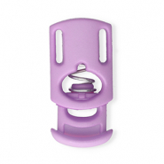 Gekleurde onderdelen koordstopper rectangle Lilac