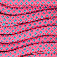 Musthave paracord 8mm Neon pink-blue