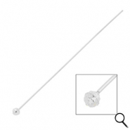 BY31&reg; Benodigdheden van Stainless steel Roestvrij staal (RVS) nietstiften with ball 70mm Silver