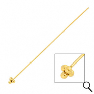 BY31&reg; Benodigdheden van Stainless steel Roestvrij staal (RVS) nietstiften with spheres 70mm Gold