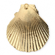Schelp hanger special scallop Gold